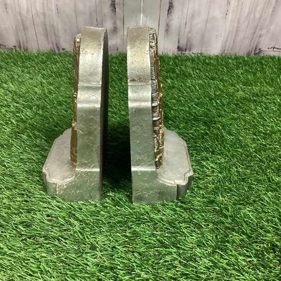 Rheims Notre Dame Cathedral Bookends Vintage - Picture 2 of 14